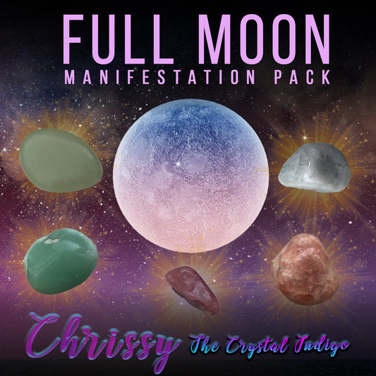 FULL MOON  Manifestation Crystals Pack (set of 5)