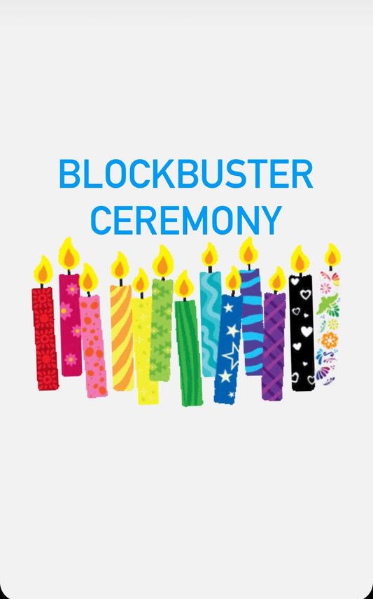 Block Buster Ceremony